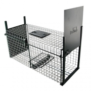 Cage à rats avec glissière, 2 entrées, 50 x 21 x 22.5 cm - BOXTR